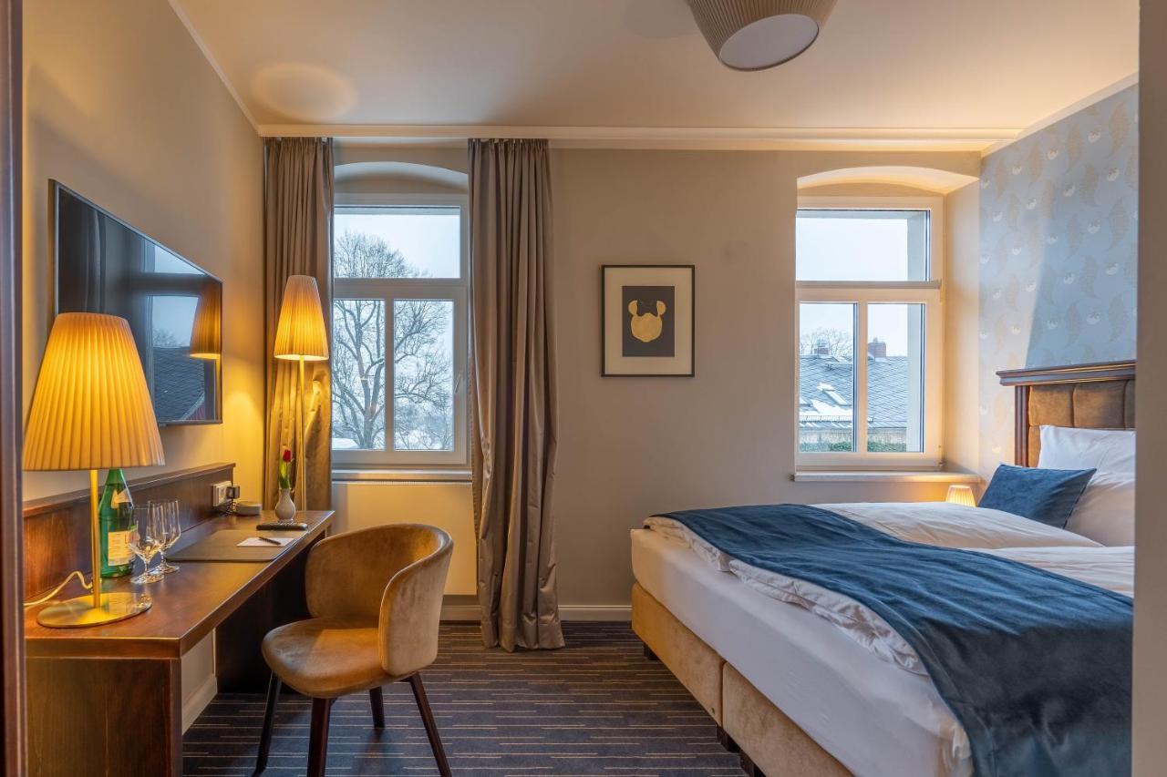 קורורט גוריש Logis Hotel Quartier 5, Saechsische Schweiz, Mit Restaurant, Cafe & Bar מראה חיצוני תמונה